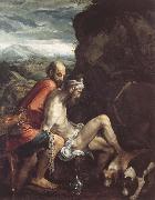 Jacopo Bassano The good Samaritan oil painting reproduction